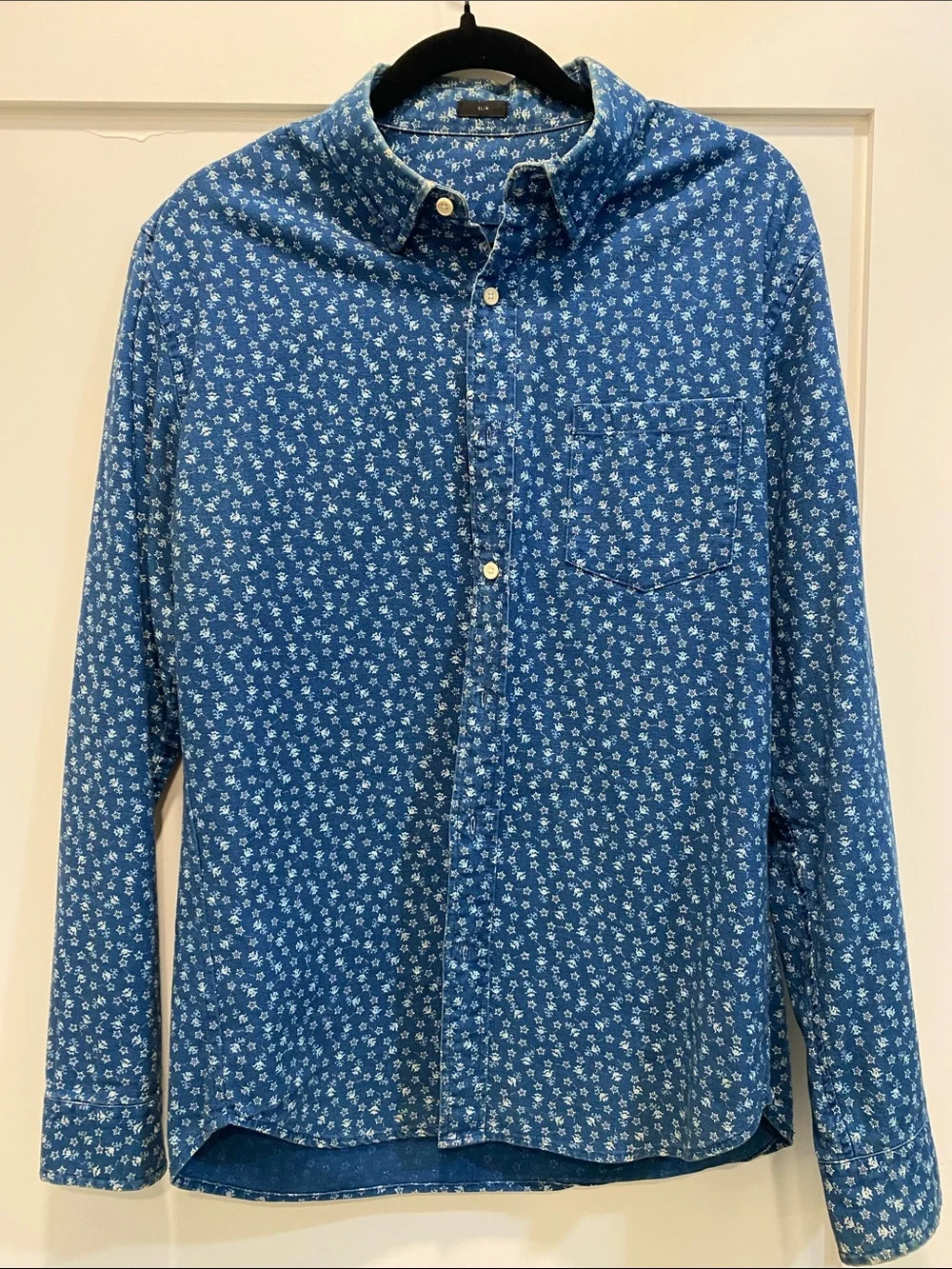 J Crew Vintage Slim Fit denim shirt